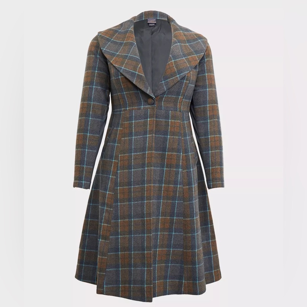 Torrid x Outlander Plaid Coat